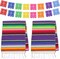 2-Pack Mexican Serape Table Runners 14x84" – Fringe Cotton, Party & Wedding Decor
